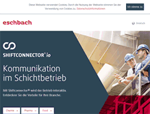 Tablet Screenshot of eschbachit.com